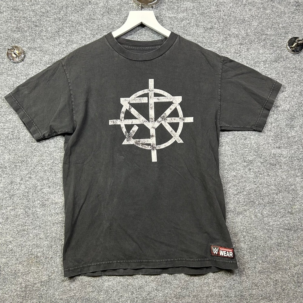 WWE Seth Rollins T-Shirt Mens Small Black Good Redesign Rebuild Reclaim Logo